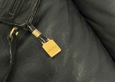 loewe leather pouch