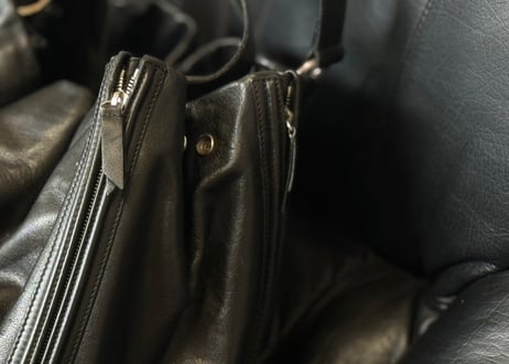 saint laurent leather bag