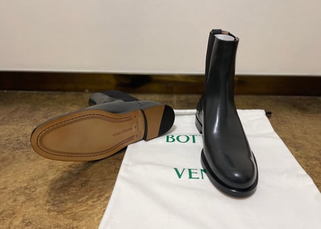 bottega beneta 2020aw side gore green boots dead stock 41
