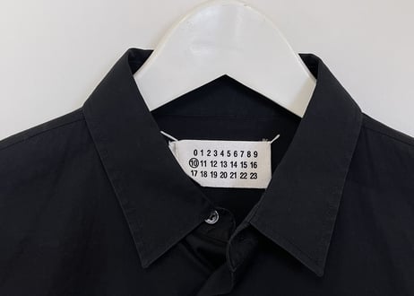 maison margiela shirt black