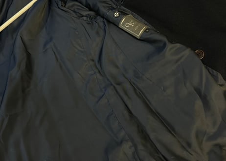dior double long coat