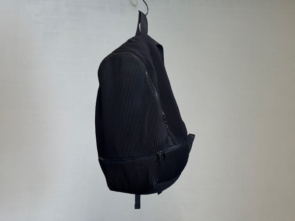 isseymiyake pleats backpack dead stock | weeken