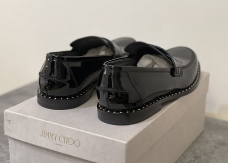 jimmy choo 2021ss leather loafer dead stock