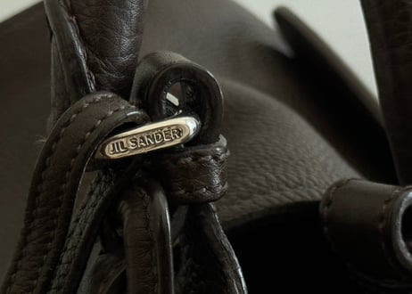 jilsander leather bag