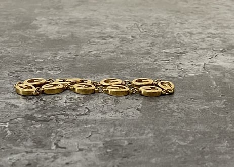 80s givenchy gold bracelet