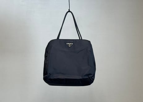 prada nylon logo bag
