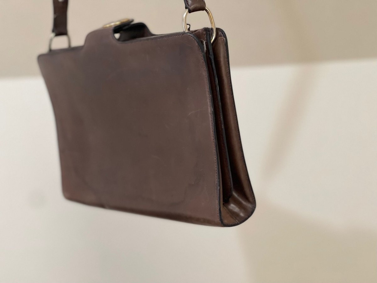 christian dior made in France leather shoulder