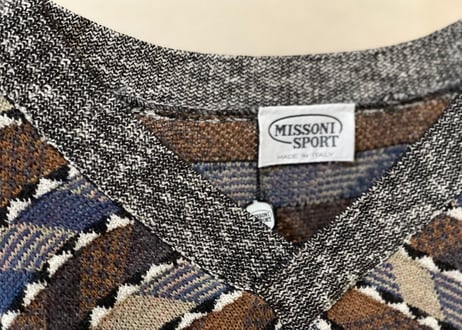missoni knit dead stock