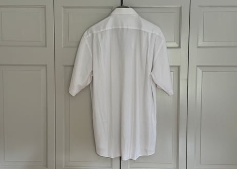 hermes logo shadow stripe shirt