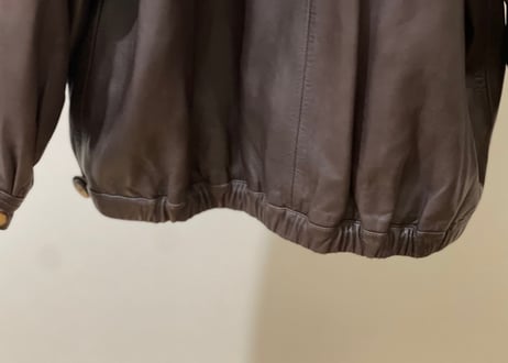 loewe leather blouson