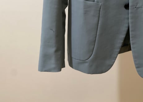 prada 2012ss runway blue jacket