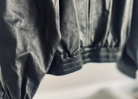 salvatore ferragamo leather blouson