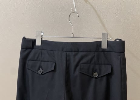 gucci flare trousers dead stock