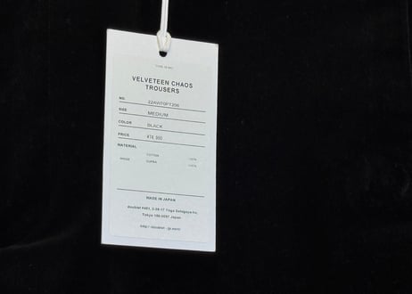 doublet wide trousers dead stock