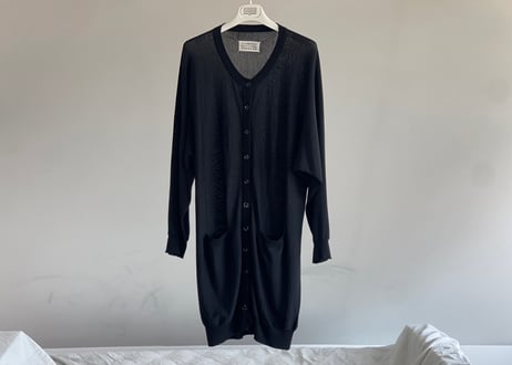 maison margiela long cardigan