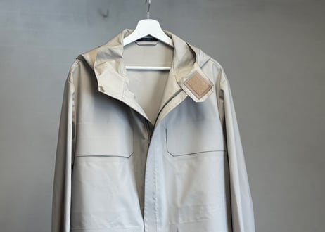 gucci pvc hoodie coat