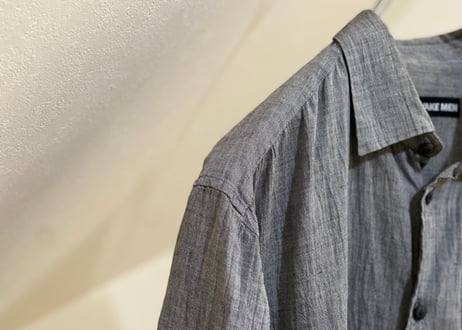 issey miyake linen shirt