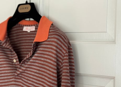 loewe anagram logo polo shirt