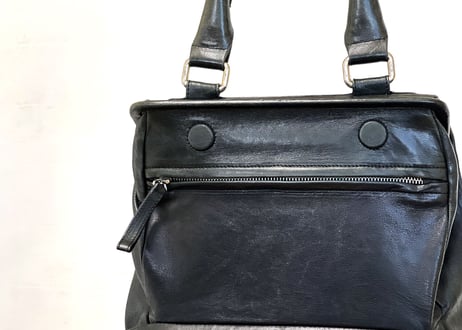 maison margiela leather bag