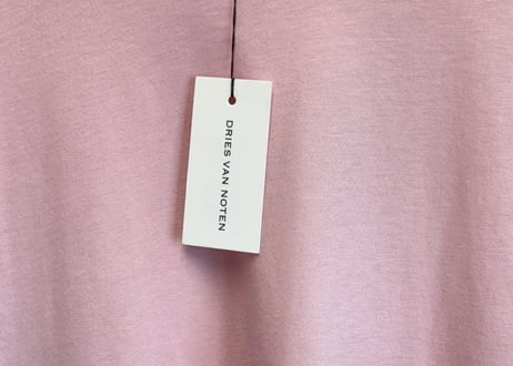 dries van noten over size tops dead stock