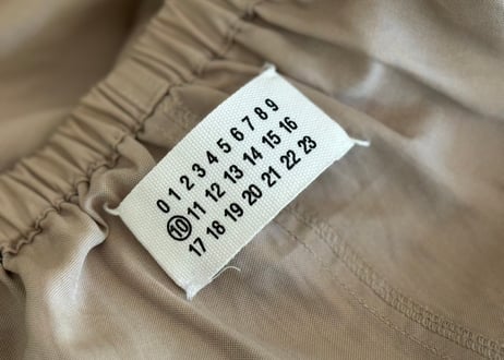 maison margiela "ここのえ期" tack wide shorts