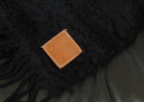 loewe anagram mohair muffler #1