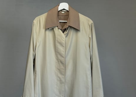salvatore ferragamo liner layered coat