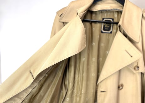 christian dior trench coat