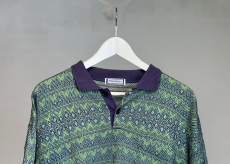yves saint laurent knit polo shirt