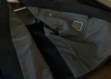 dior double stripe set up suit