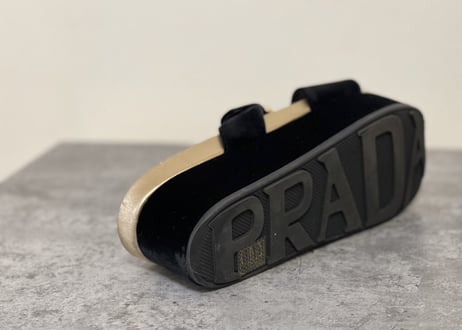 prada platform sandals dead stock
