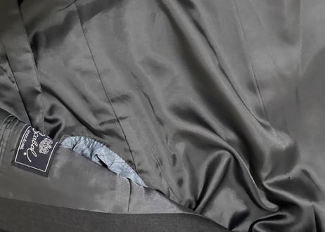 【setup special pick up】80-90s set up suit "gray stripe double"