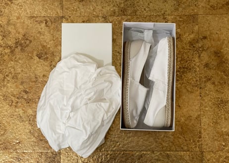 maison margiela tabi shose white 42 dead stock