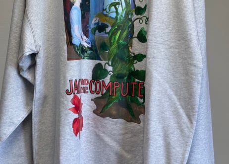 新品 jw anderson 2024aw "Jack and the Computer" sweat