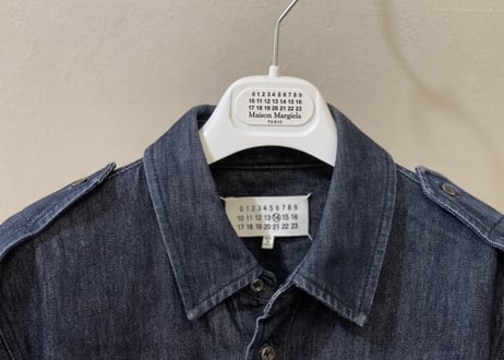 maison margiela 2014aw denim shirt jacket