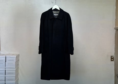 burberry cashmere single long coat