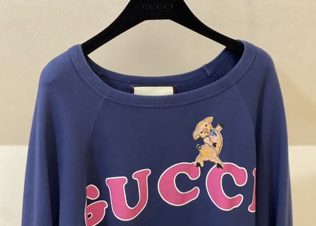 gucci 2019 special collection over size sweat