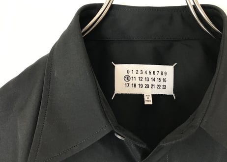 2019aw maison margiela black shirt dead stock 41