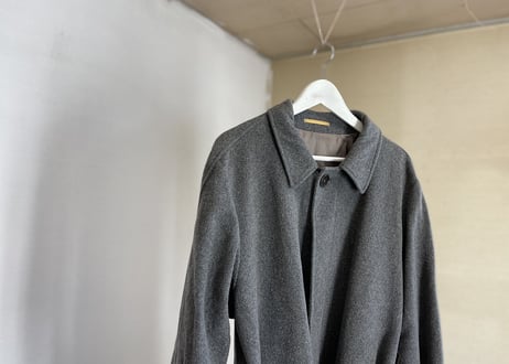 yves saint laurent  cashmere wool belt coat