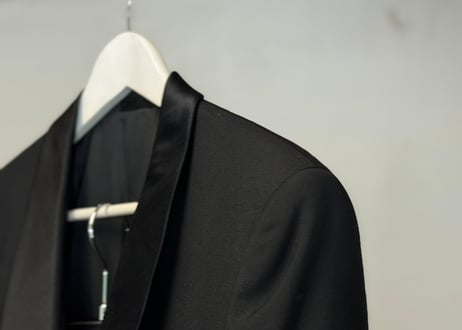 balenciaga tuxedo set up suit