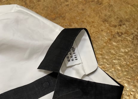 maison margiela 2016aw backward shirt