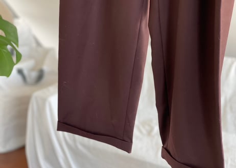 gianni versace "初期" bordeaux double set up suit