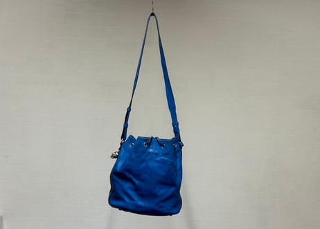 alexander mcqueen leather bag blue