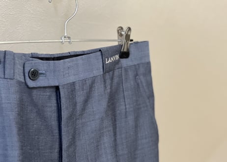 lanvin mohear set up suit