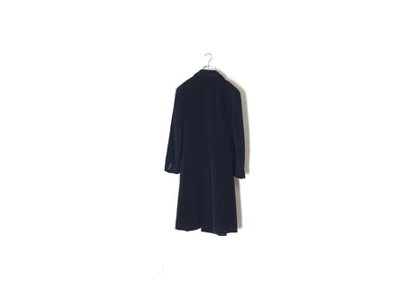 giorgio armani double chesterfield coat