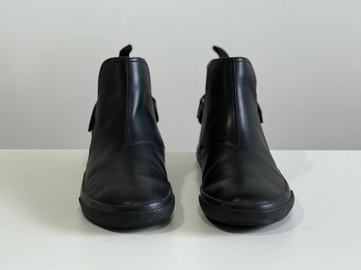 90-00s prada sports leather boots #c | weekend