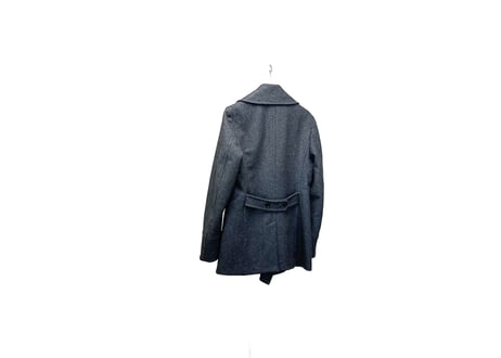 alexander mcqueen double coat dead stcok