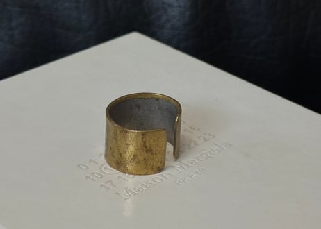 maison margiela antique finish ring #d