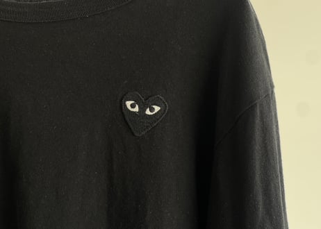 play comme des garçons long sleeve t shirt