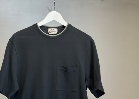 hermes 2025ss "H logo" saddle stitch pocket tops